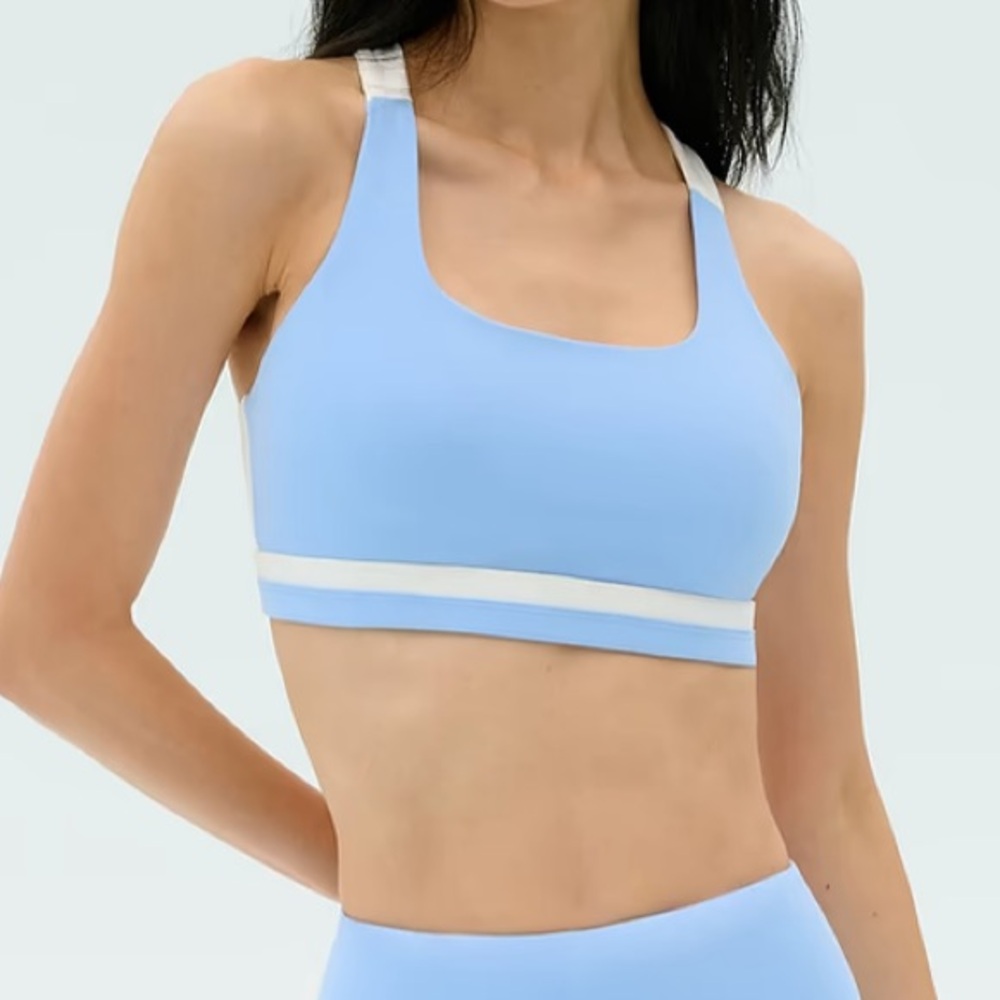 Splits59 Miles Rigor Bra - Skylight/White *NWT - Picture 6 of 8